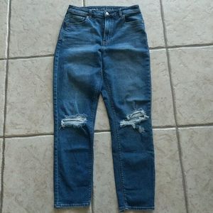 AE Stretch Mom Jeans size 8/29 Long